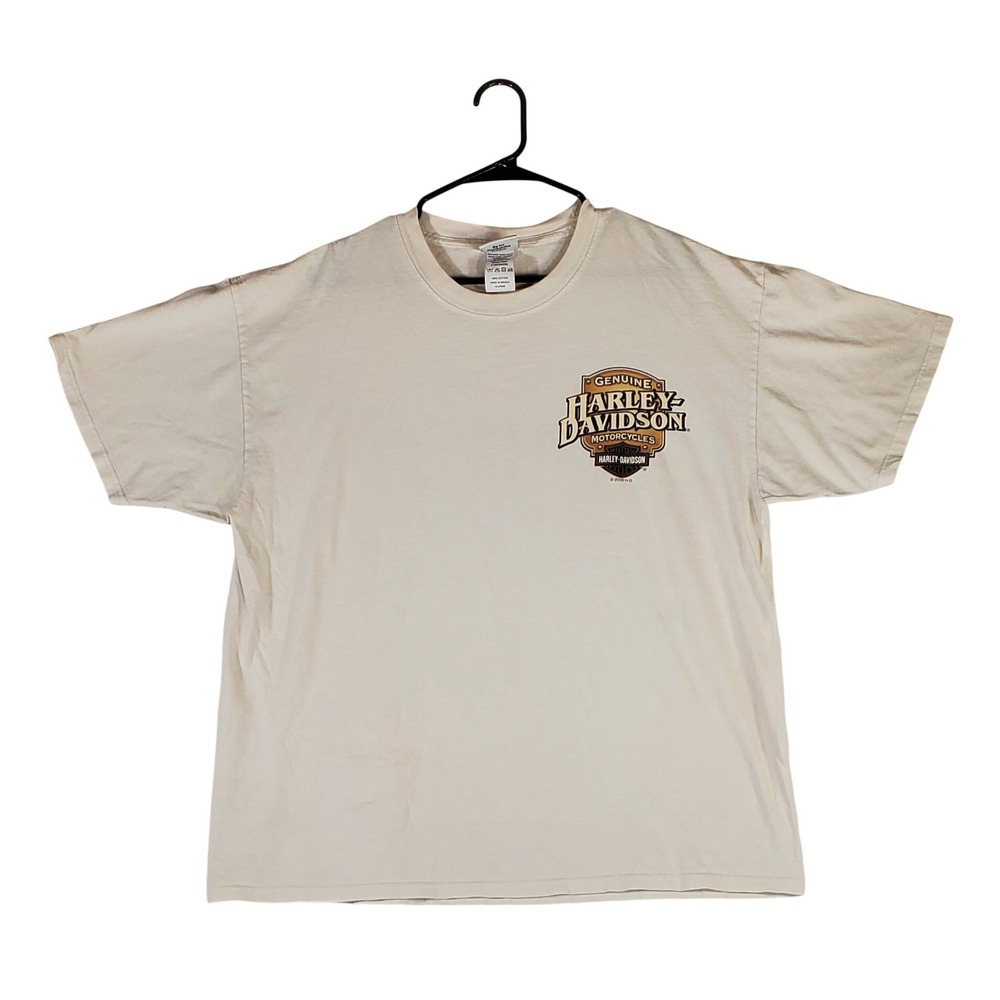 Harley Davidson Motorcycles y2k vintage Mens XLarge Genuine Memphis Tennessee‎